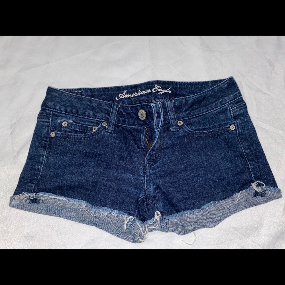 Blue Denim Shorts